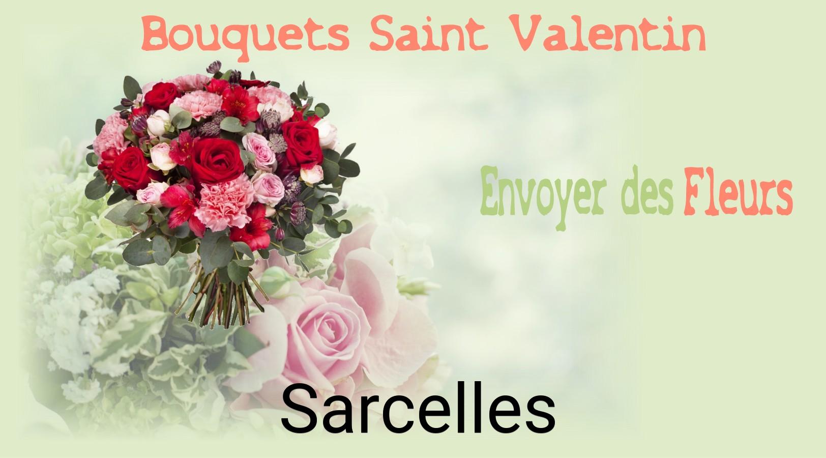 Roses de Saint-Valentin livrées à Sarcelles